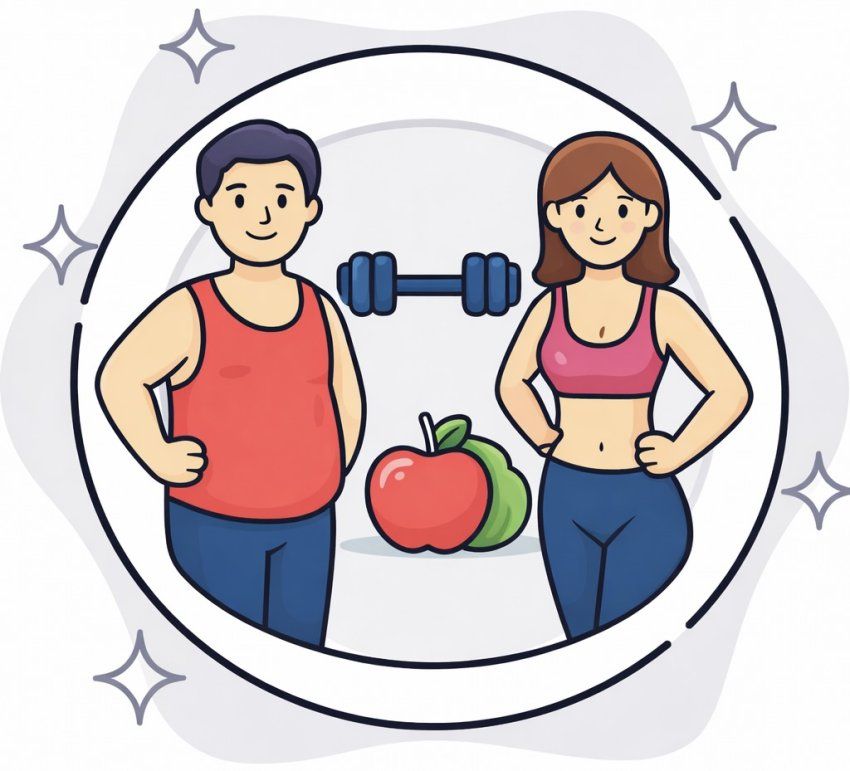 Plan de recomposición corporal realista y sostenible